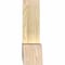 Ekena Millwork Portland Rough Sawn Timber Gable Bracket, Douglas Fir, 48"W x 14"H x 4"D x 4"F, 7/12 Pitch GBW048X14X0404POR00RDF - alternate 2